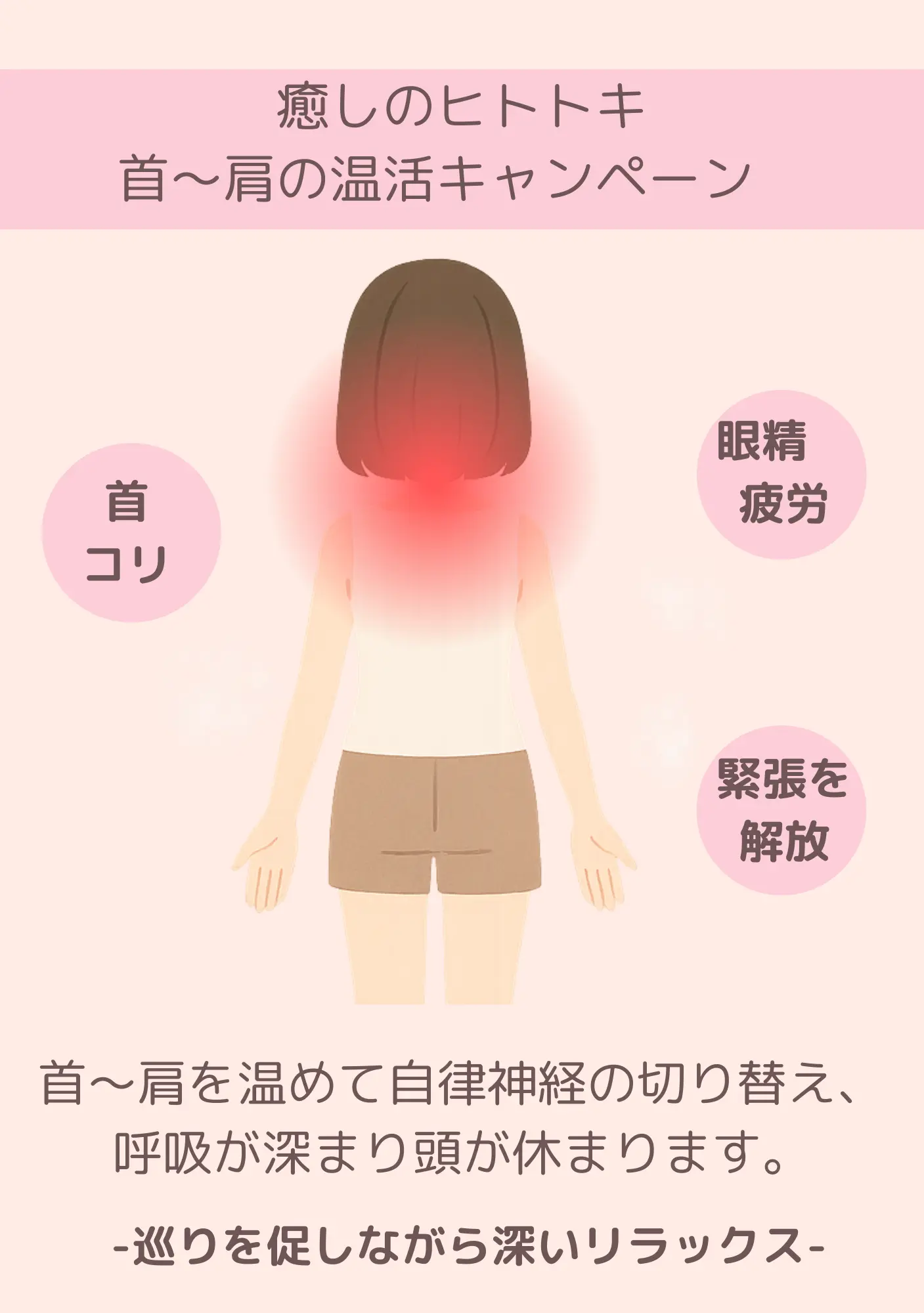 首～肩の温活キャンペーン